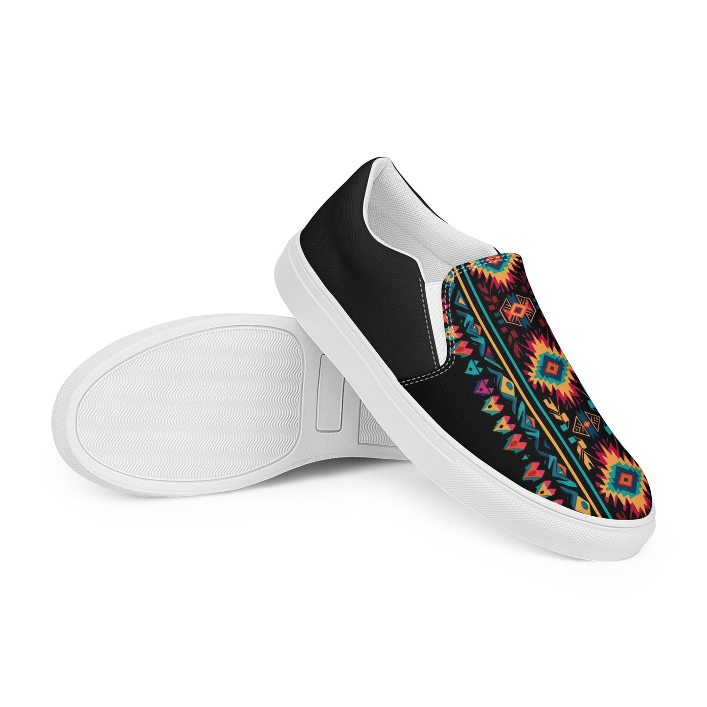 Southwest | Women’s Slip-on Canvas Shoes | Ixtlan Halftone