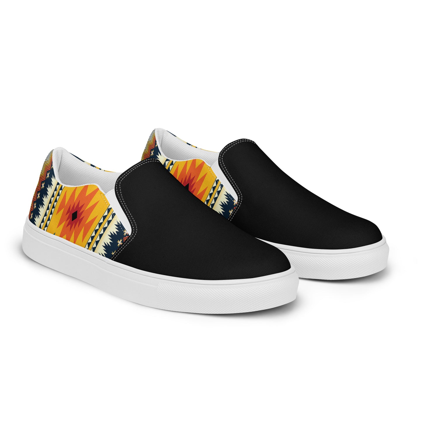 Southwest | Women’s Slip-on Canvas Shoes | Nakai 2Tone