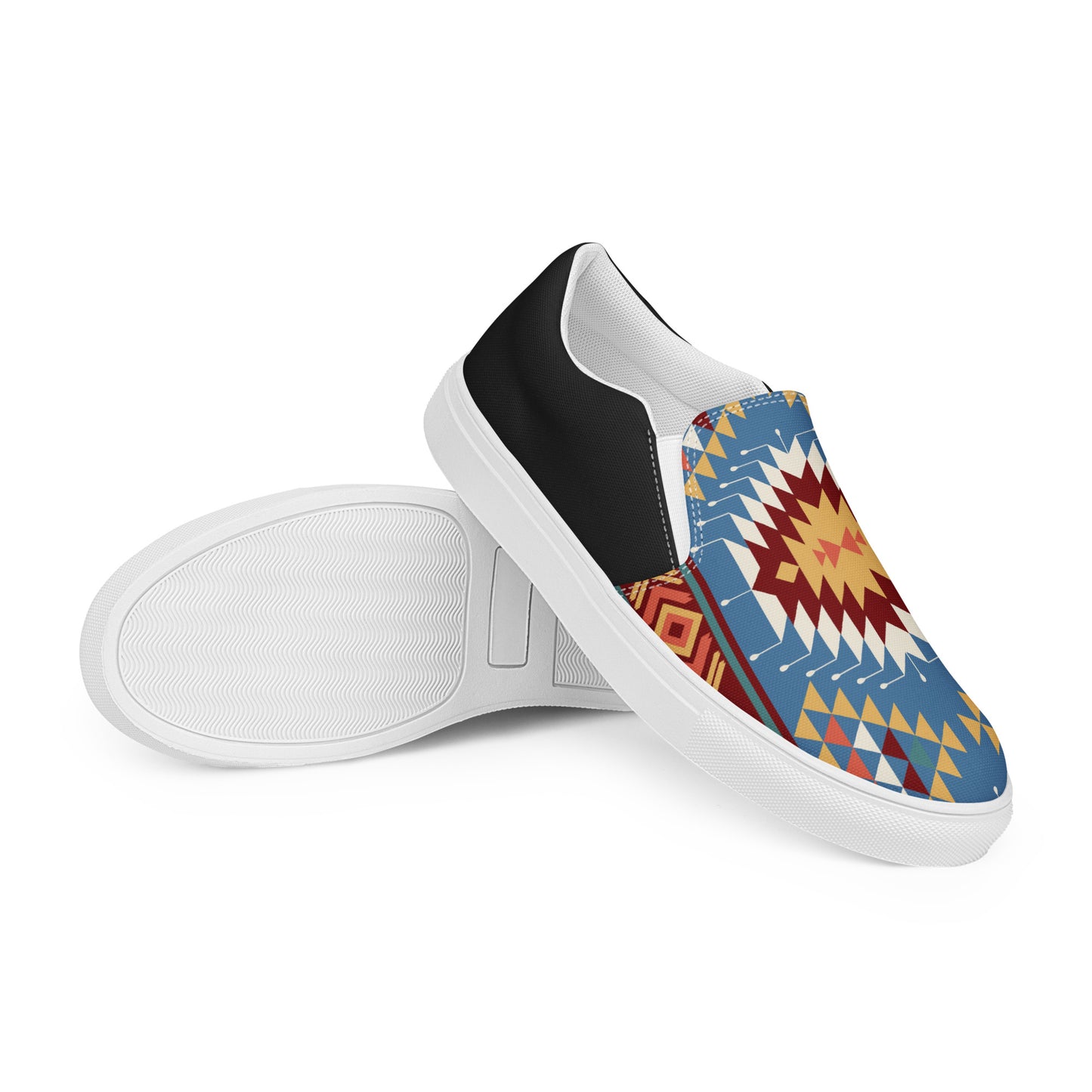 Southwest | Women’s Slip-on Canvas Shoes | Veyo Halftone