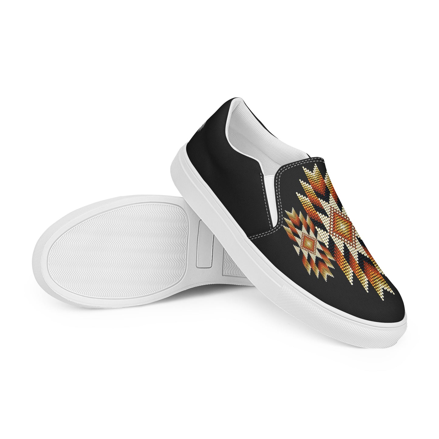 Southwest | Women’s Slip-on Canvas Shoes | Night Sky Halftone