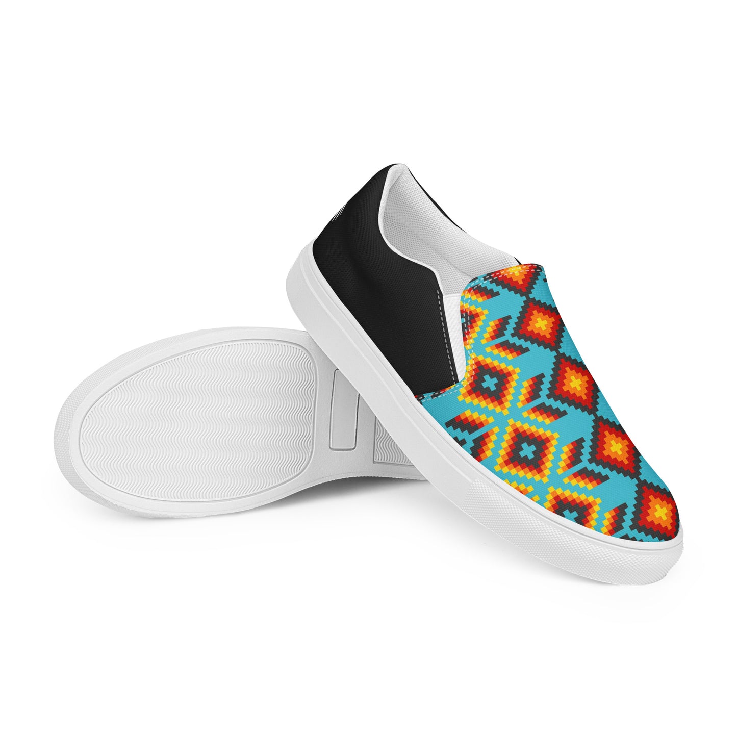 Southwest | Women’s Slip-on Canvas Shoes | Huichol Halftone