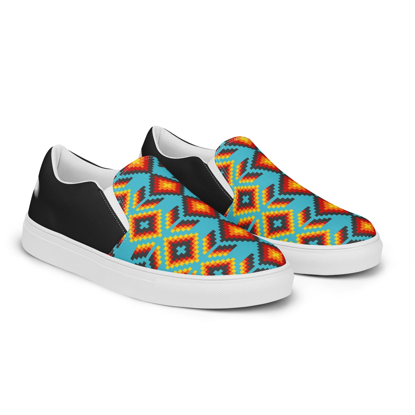 Southwest | Women’s Slip-on Canvas Shoes | Huichol Halftone