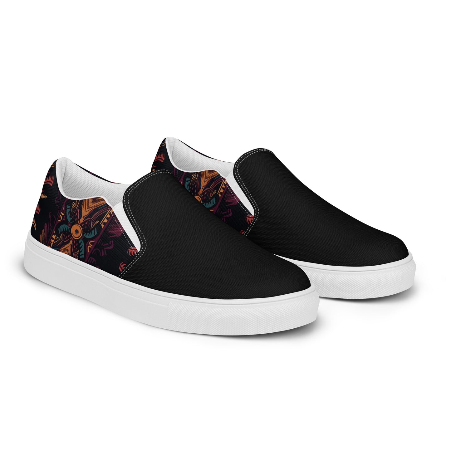 Southwest | Women’s Slip-on Canvas Shoes | Iktomi 2Tone