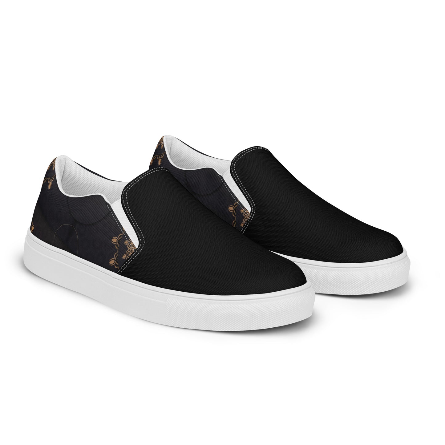 Silk Road | Women’s Slip-on Canvas Shoes | Morocco 2Tone