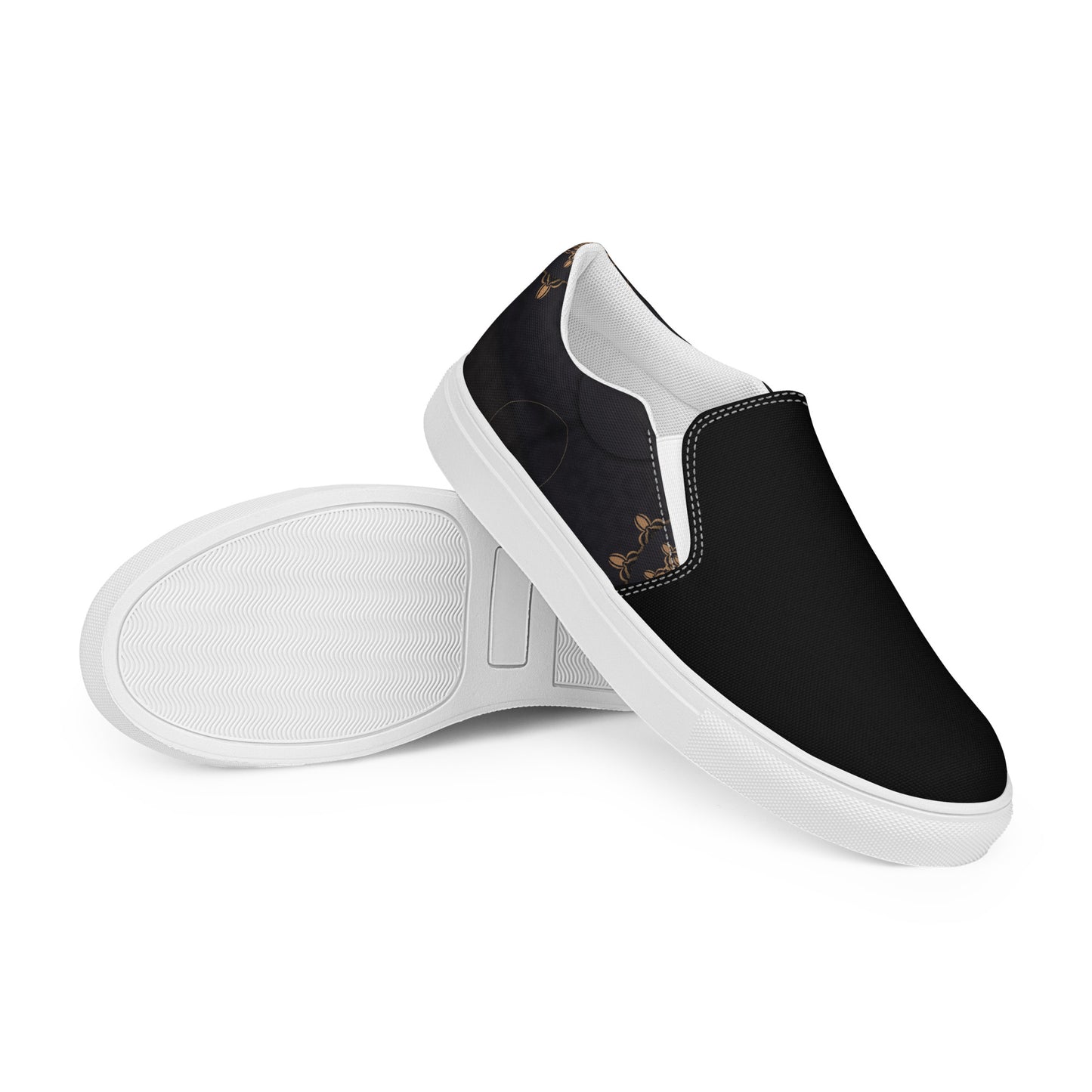 Silk Road | Women’s Slip-on Canvas Shoes | Morocco 2Tone