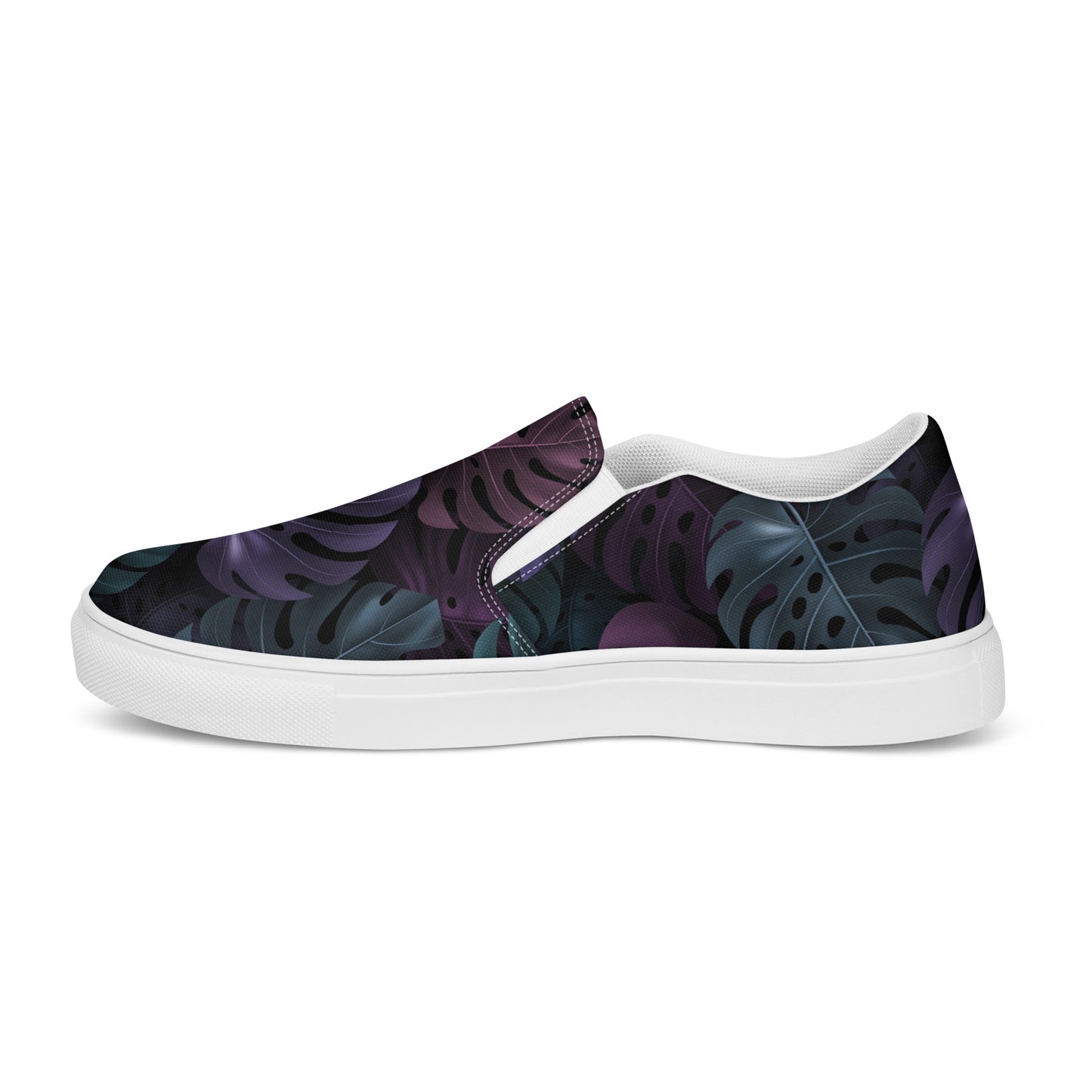 Eden Garden | Women’s Slip-on Canvas Shoes | Dark Forest