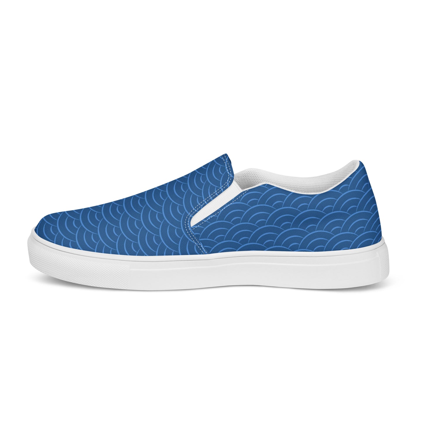 Silk Road | Women’s Slip-on Canvas Shoes | Blue Seas