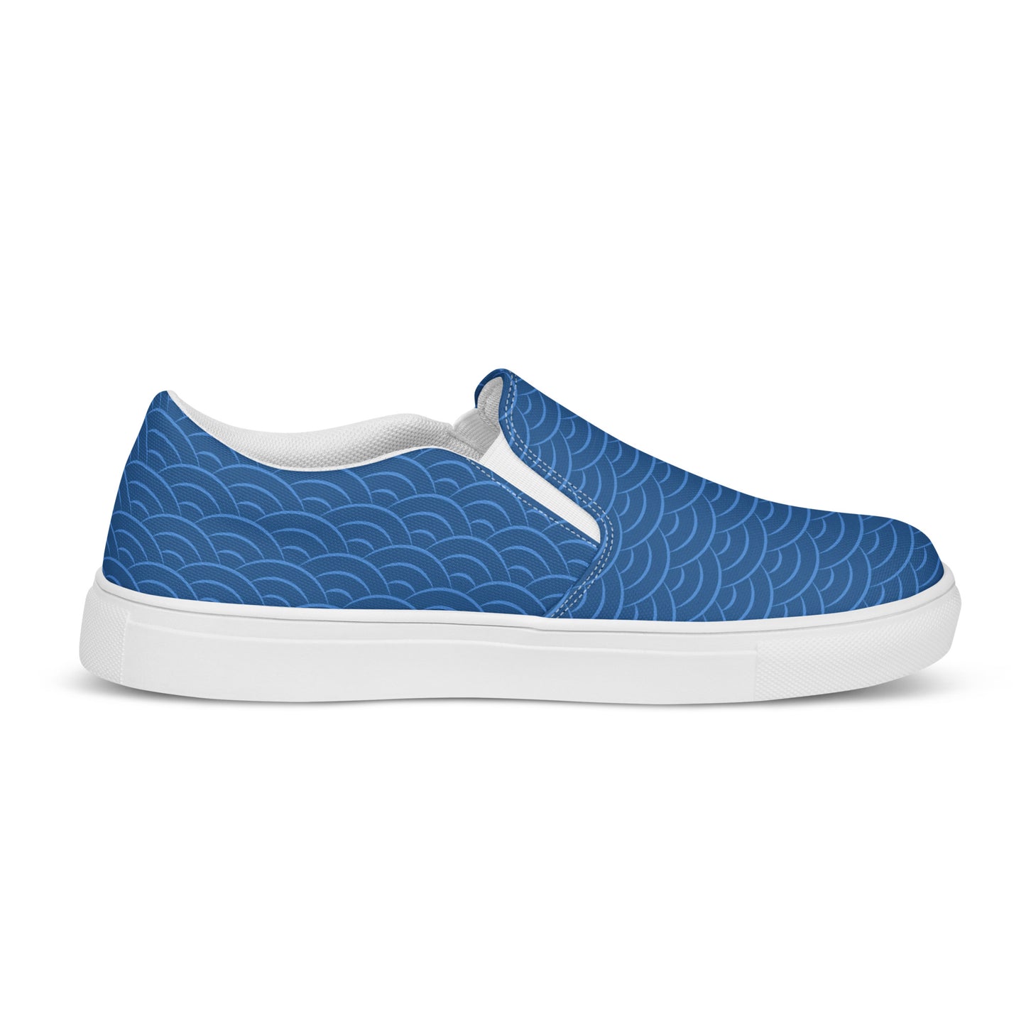 Silk Road | Women’s Slip-on Canvas Shoes | Blue Seas